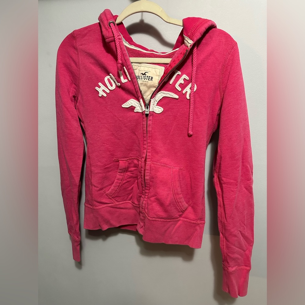 Hollister Zip Up Sweatshirt